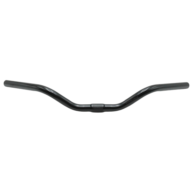 Руль мтв сталевий "ластівка" чорний 560мм. Ø25.4 фото westvelo.com