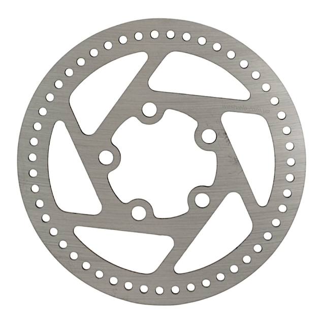 Гальмівний диск (ротор) Ø110мм під болти (+ болти) 5 отворів, для електросамоката фото westvelo.com