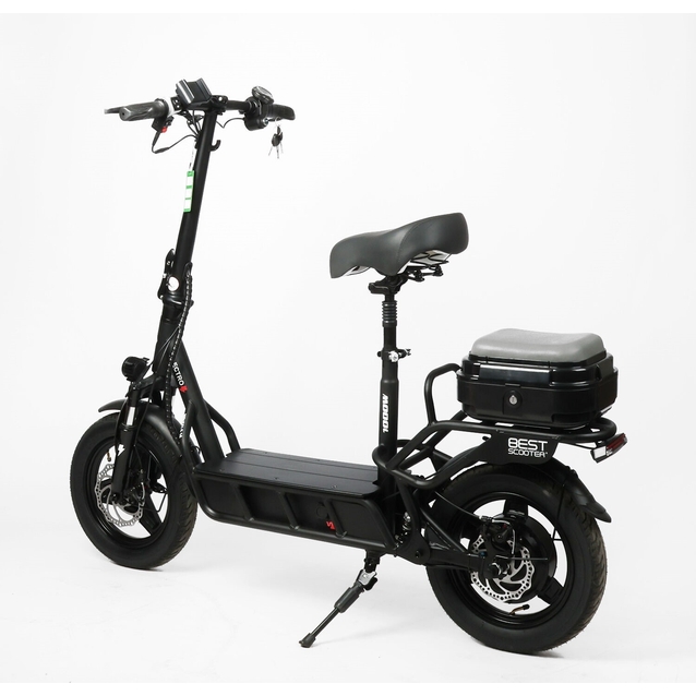 Електросамокат Best Scooter G-39079 двигун 1000W, акумулятор літієвий 48V 18Ah, колеса надувні 14’’ фото westvelo.com