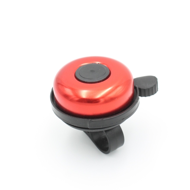 Дзвінок алюмінієвий «№41А» червоний фото westvelo.com