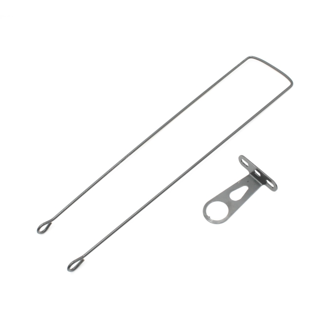 Кошик передній, пластмасовий сітка, з кришкою, синьо-білий фото westvelo.com