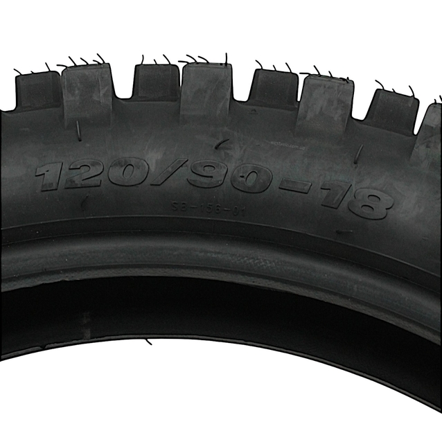 Покришка "18" 120/90-18 DELI TIRE Індонезія (SB-156) шип-кросс TT фото westvelo.com