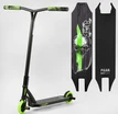 Самокат трюковий Best Scooter «FEAR» МТ-60611 чорно-салатовий, SCS-система, пеги, AL диск та дека, колеса PU Ø115mm, ширина керма - 58 см фото westvelo.com