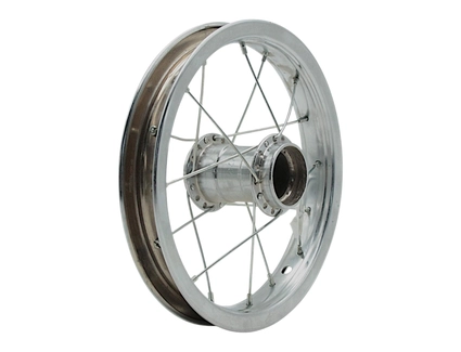 Колесо 12 зад обід нікель, стакан