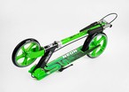 Самокат дитячий 2-х колісний, PU Skyper «NEON» N-36719 салатовий, Ø200mm, ST, ручне гальмо фото westvelo.com