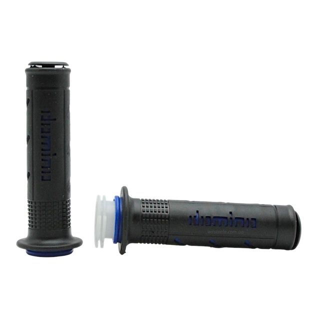 Мото гріпси DOMINO універсальні (тип3) чорно-сині фото westvelo.com