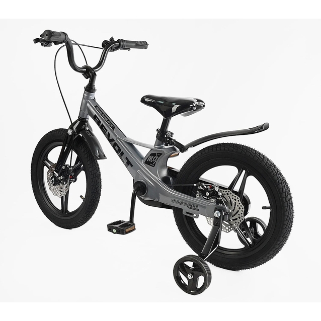Дитячий велосипед 16 MG Corso «REVOLT» MG-16087, магнієва рама, графітовий фото westvelo.com