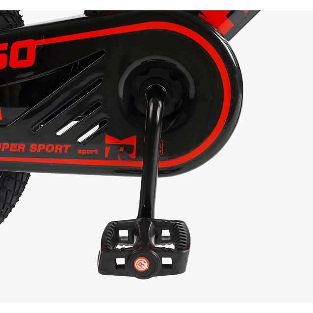 Дитячий велосипед 16 MG Corso «REVOLT» MG-16510, магнієва рама, чорно-червоний фото westvelo.com