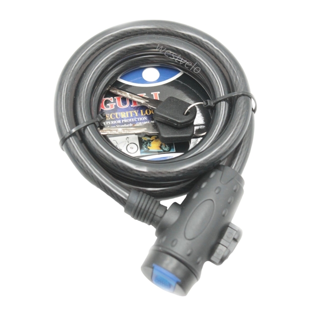 Замок на ключ GUILI (НС 82208) Ø12mm L-1000mm фото westvelo.com