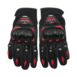 Мото рукавиці (L) "MP-1" SEK WIN, чорно-червоні