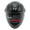 Мото шолом, закритий (L 59-60) BLD-М65 PATRUN, інтеграл, чорно-сірий глянець фото westvelo.com