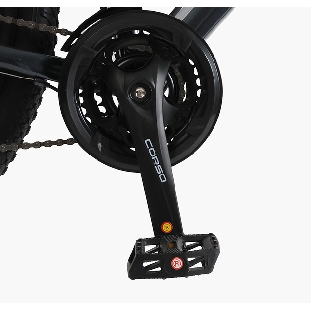 Велосипед 29 ST Corso «LEADER» LD-55620 сталь 19", (к-т SHIMANO) чорно-жовтий фото westvelo.com