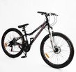 Велосипед 26 ST Corso «INTENSE» NT-26126 сталь 13", (к-т Saiguan) чорно-рожевий фото westvelo.com
