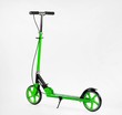 Самокат дитячий 2-х колісний, PU Skyper «NEON» N-36719 салатовий, Ø200mm, ST, ручне гальмо фото westvelo.com
