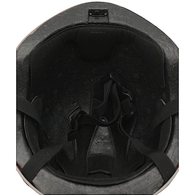 Вело шолом дитячий 587 "Динозавр" персиковий, з мигалкою, нерегульований фото westvelo.com