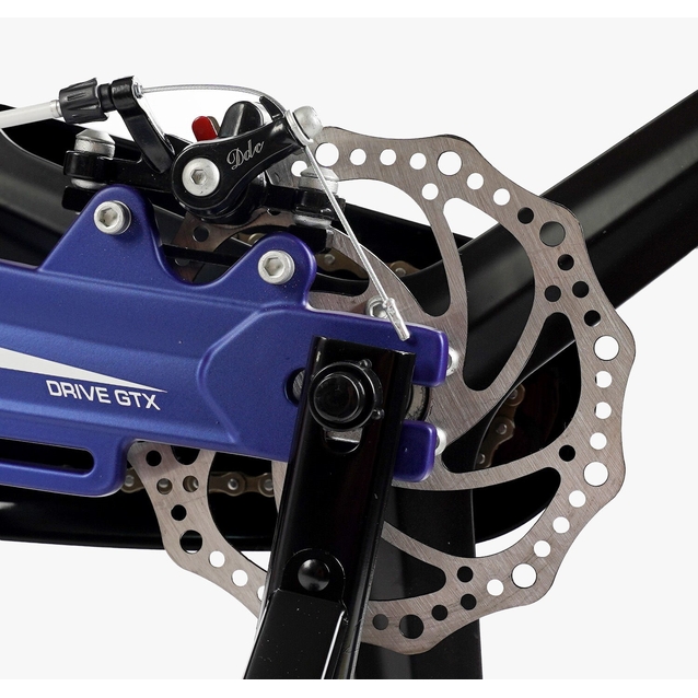 Дитячий велосипед 20 MG Corso «CONNECT» MG-20376, магнієва рама, синій, допоміжні колеса фото westvelo.com