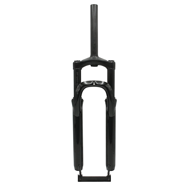 Вилка 26 аморт. безрізьб. Ø28.6mm disk L-190mm Weiyi (038) чорна глянець фото westvelo.com