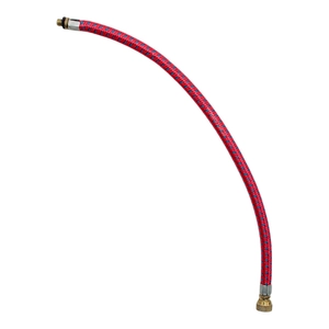 Шланг (вужик) вело насоса Ø5mm L-27см червоний