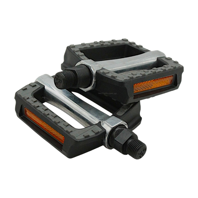 Педалі VP VP-617 Comfort Боровмісна сталь вісь 9/16" (111х80) фото westvelo.com