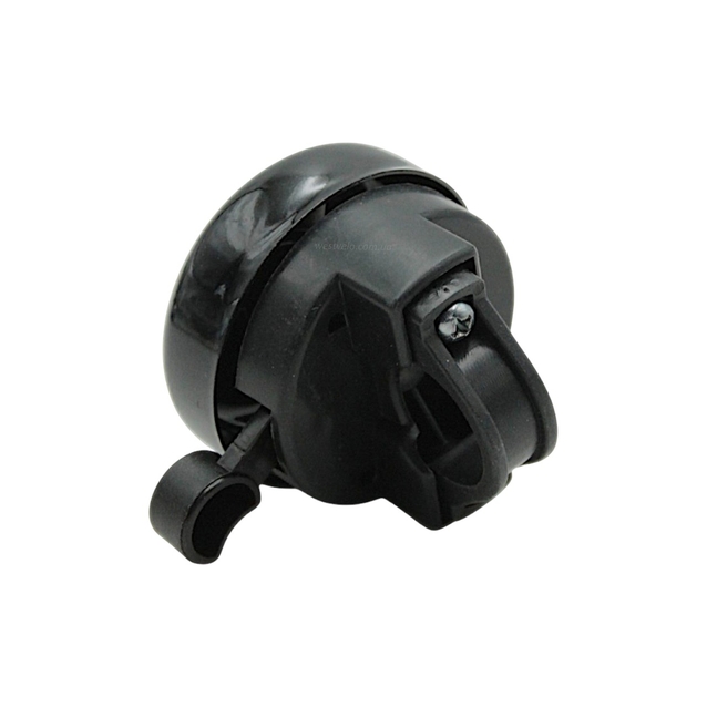 Дзвінок алюмінієвий «I LOVE MY BIKE» чорний фото westvelo.com