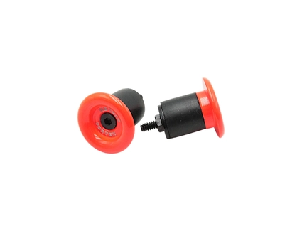 Заглушки керма (баренди) STOLEN (Vortex Neon orange) пластик, оранжевий (Тайвань)