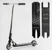 Самокат трюковий Best Scooter «PORTAL» PL-81855 чорно-срібний, HIC-система, пеги, AL диск та дека, колеса PU Ø120mm, ширина керма - 58 см фото westvelo.com