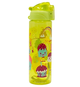 Фляга 700 ml " ice Cream" пластмасова, зелена