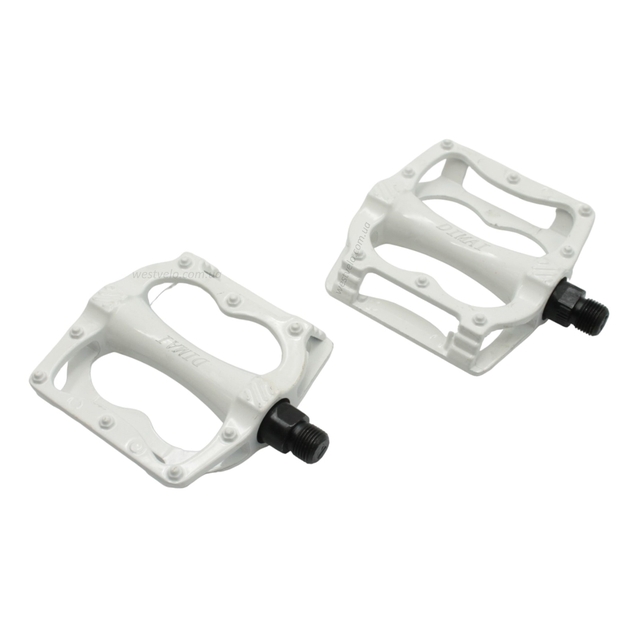 Педалі алюміній DIMAI 450, білі фото westvelo.com
