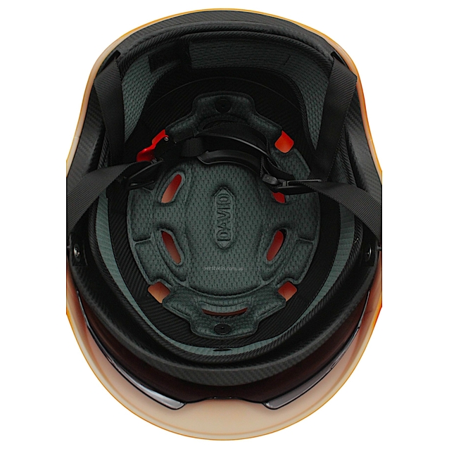 Мото шолом, відкритий "DAVID" S327, помаранчевий глянцевий, регулятор розміру (мото/вело/самокат) фото westvelo.com