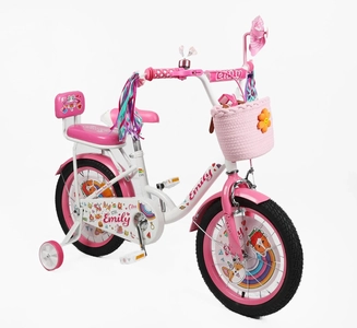 Дитячий велосипед 16 ST Corso «EMILY» ML-91588 біло-рожевий