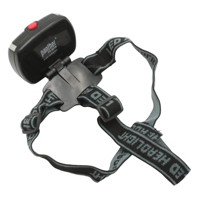 Ліхтар налобний на батарейках Panther PT-5018 фото westvelo.com