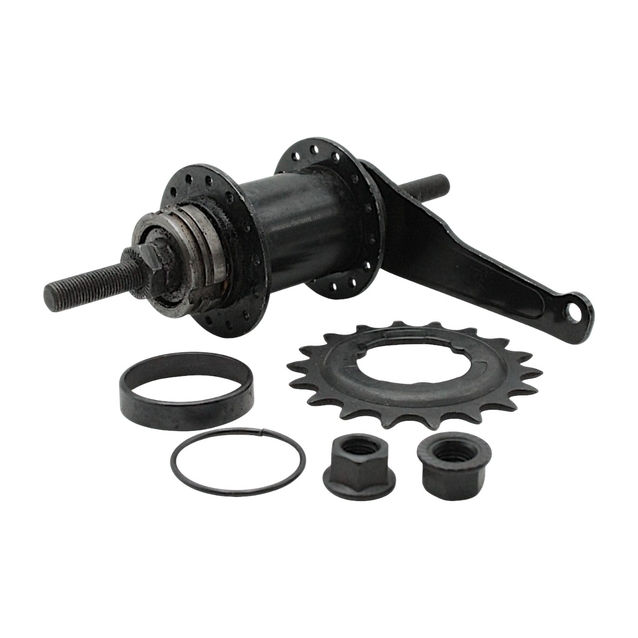 Втулка задня гальмівна Falcon (черв'ячна) на 28 спиць + к-т чорна (SF-CT02) (зірка18) фото westvelo.com