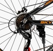 Велосипед 24 AL Corso «SKYLINE» SL-50703 алюміній 11", (к-т SHIMANO) чорно-помаранчевий фото westvelo.com