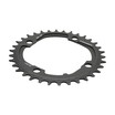 Зірка шатунів передня накладна AL CROSSER чорна на 34 T (104 BCD) (NARROW WIDE)