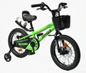 Дитячий велосипед 16 AL Corso «TAYGER»  TG-70411 алюмінієва рама, дискові гальма, салатовий фото westvelo.com