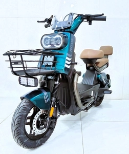 Електроскутер Corso «NOVA» N-407102, двигун 1000W, акумулятор 72V/20Ah графеновий, смарагдовий, колеса 10" + 1 ящик. акум