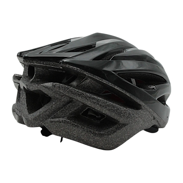 Вело шолом "TK Sport" 987 чорно-білий фото westvelo.com
