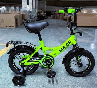 Дитячий велосипед 12 ST Corso «MAXIS» MX-12422 салатовий
