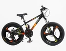 Велосипед 20 AL Corso «EVOLUTION» EV-20617 алюміній 11", (к-т SHIMANO) чорно-помаранчевий фото westvelo.com