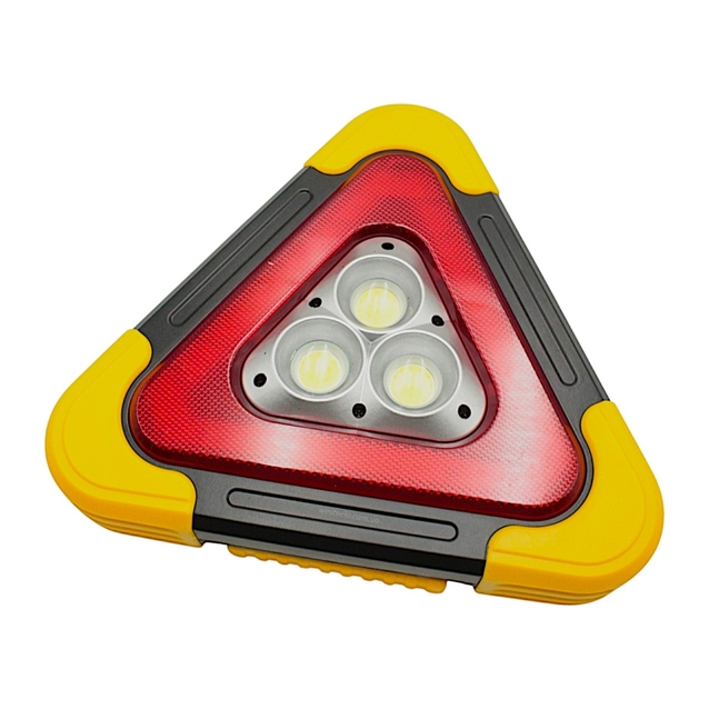 Ліхтар світлодіодний акумуляторний OR-7709, 4 режими, USB сонячна батарея (знак аварійної зупинки) фото westvelo.com