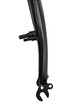 Вилка 16 сталева Ø25.4mm V-brake L-195mm р.з L-90mm чорна фото westvelo.com
