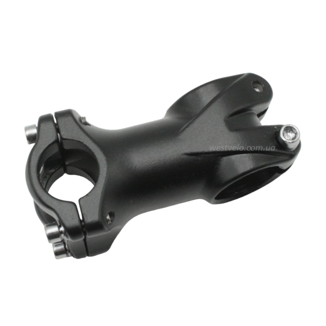 Винос руля на безрізьбову вилку AL. Ø28.6-Ø25.4мм, L-70мм, чорний фото westvelo.com