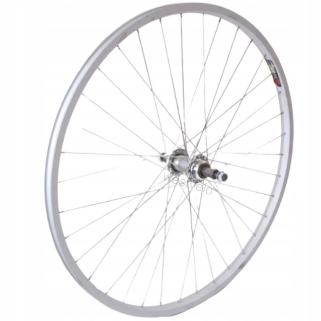 Колесо 28-29 зад, обід AL 1-ний сірий, втулка ST. на віночках фото westvelo.com
