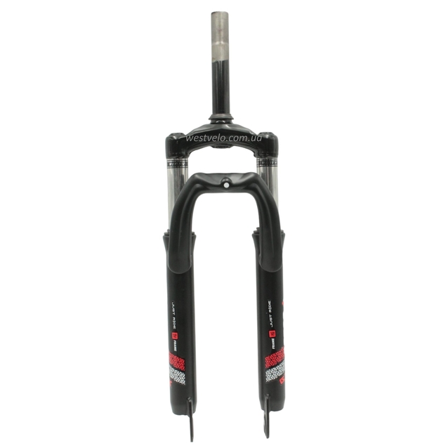 Вилка 24 аморт. різьб. CORSO (619) Ø25.4mm GTX чорно-червона, disk, шток L-150mm р.з L-45mm фото westvelo.com