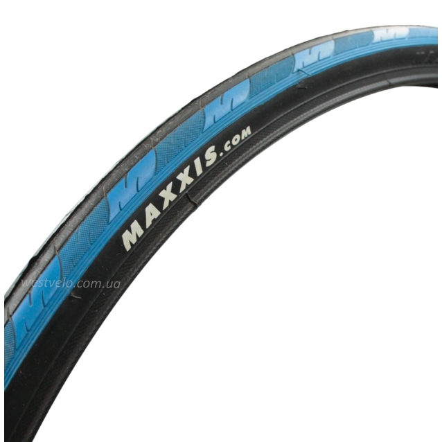 Покришка турист 25с-700 Maxxis Detonator (700x25c) чорно-синя фото westvelo.com