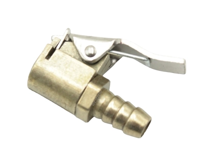 Наконечник-прищепка шланга насоса латунь без клапана