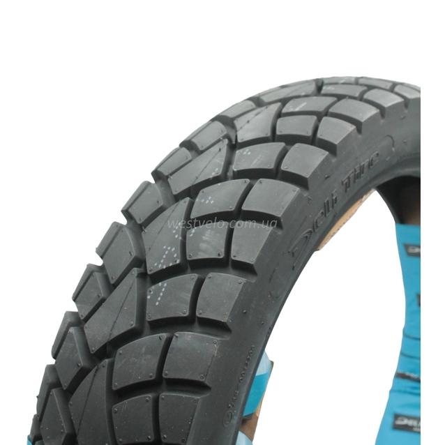 Покришка "17" 120/80-17 Б/К DELI TIRE Індонезія (117) (61R) STREET ENDURO напів-шип TL фото westvelo.com