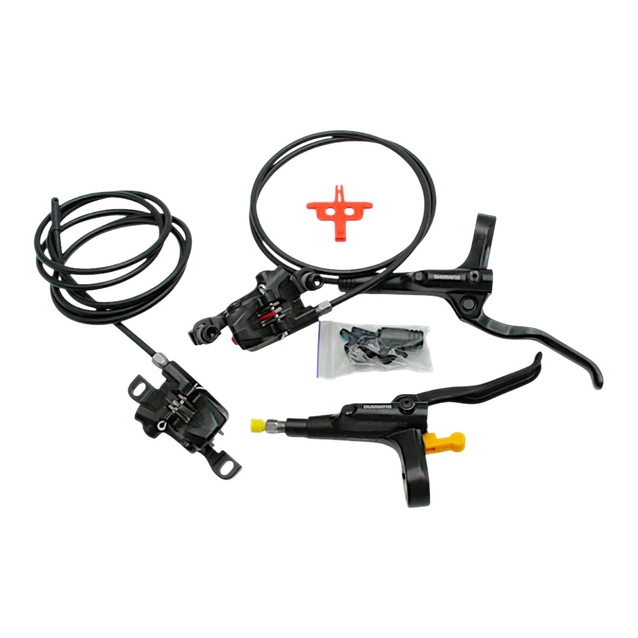 Гідравлічні гальма SHIMANO (MT-200) (зад R/1550мм + перед F/800мм) фото westvelo.com