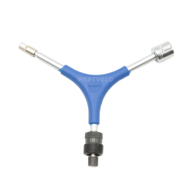 Ключ мерседес Тайвань (знімач шатунів, головка 14, 6-гранник) фото westvelo.com