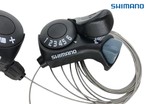 Манетки Shimano SL-TX30 (пів автомат)  3+6 швидкостей